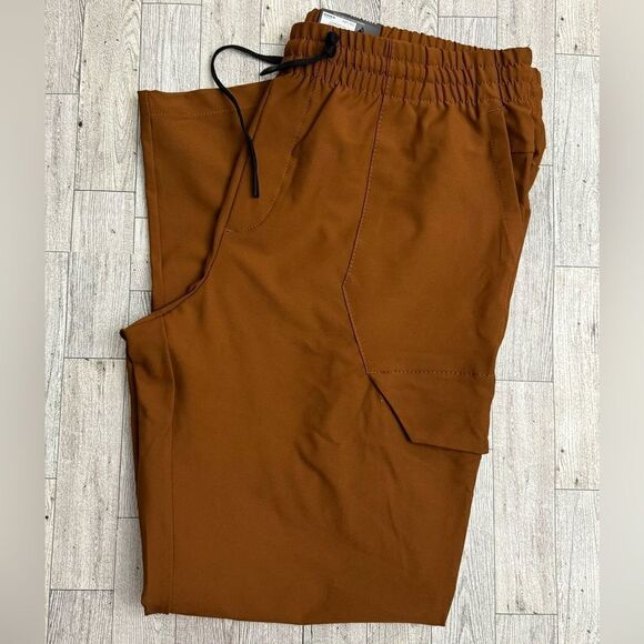 FLX Cargo Pant Bravado Brown Big & Tall Size L Tall NWT - Picture 2 of 8